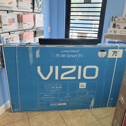 Vizio 75inch 4K Limited Edition Smart Tv with 🎁 Free Soundbar