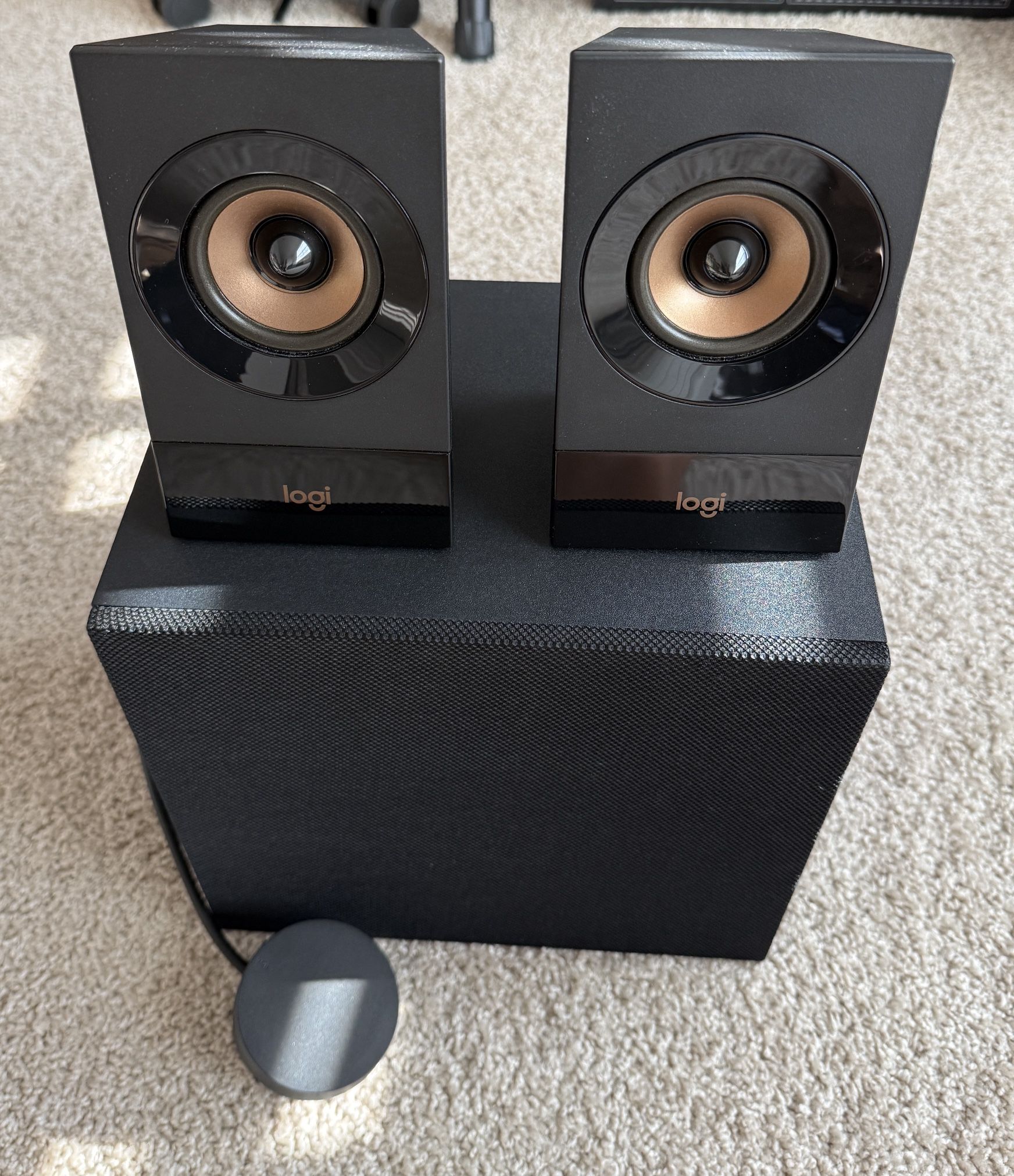 Excellent Condition PC Speakers + Subwoofer