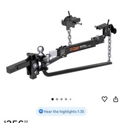 CURT 17063 Weight Distribution Hitch w/ Sway Control – Open Box, Unused