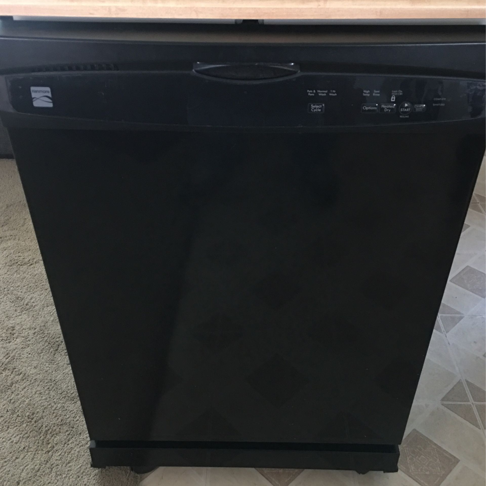 Kenmore Portable Dishwasher With Hoses.
