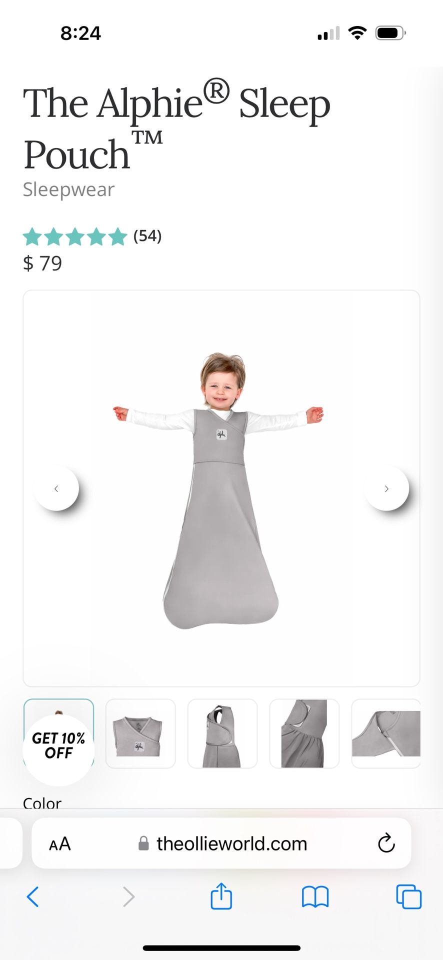 Alphie Sleep Pouch