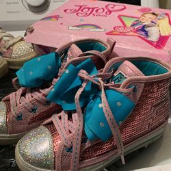 Girl Shoes Size 13 Jojo Siwa  3 Pairs Of Shoes