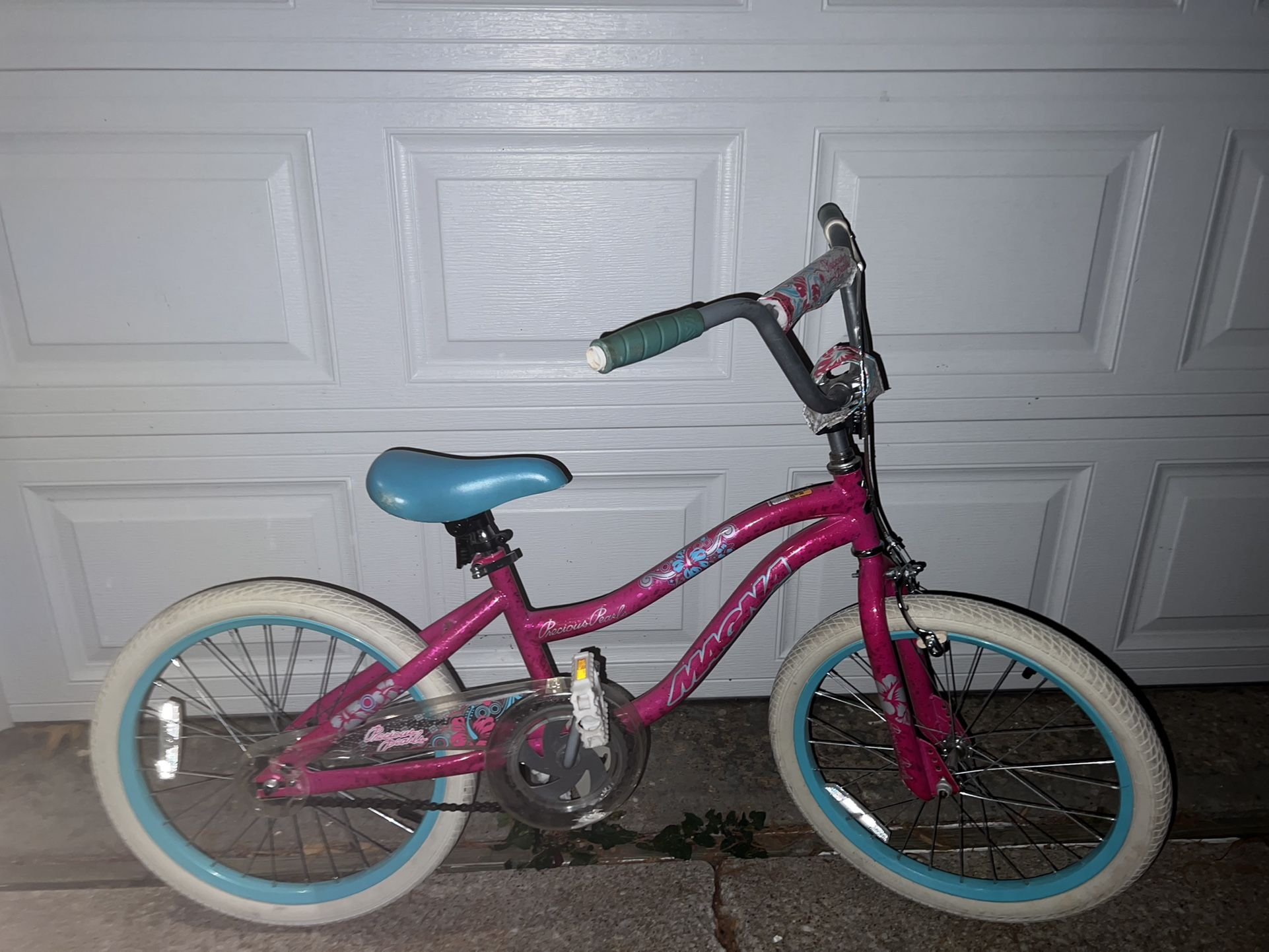 Girls Bike Magna Precious Pearls Pink Good Used