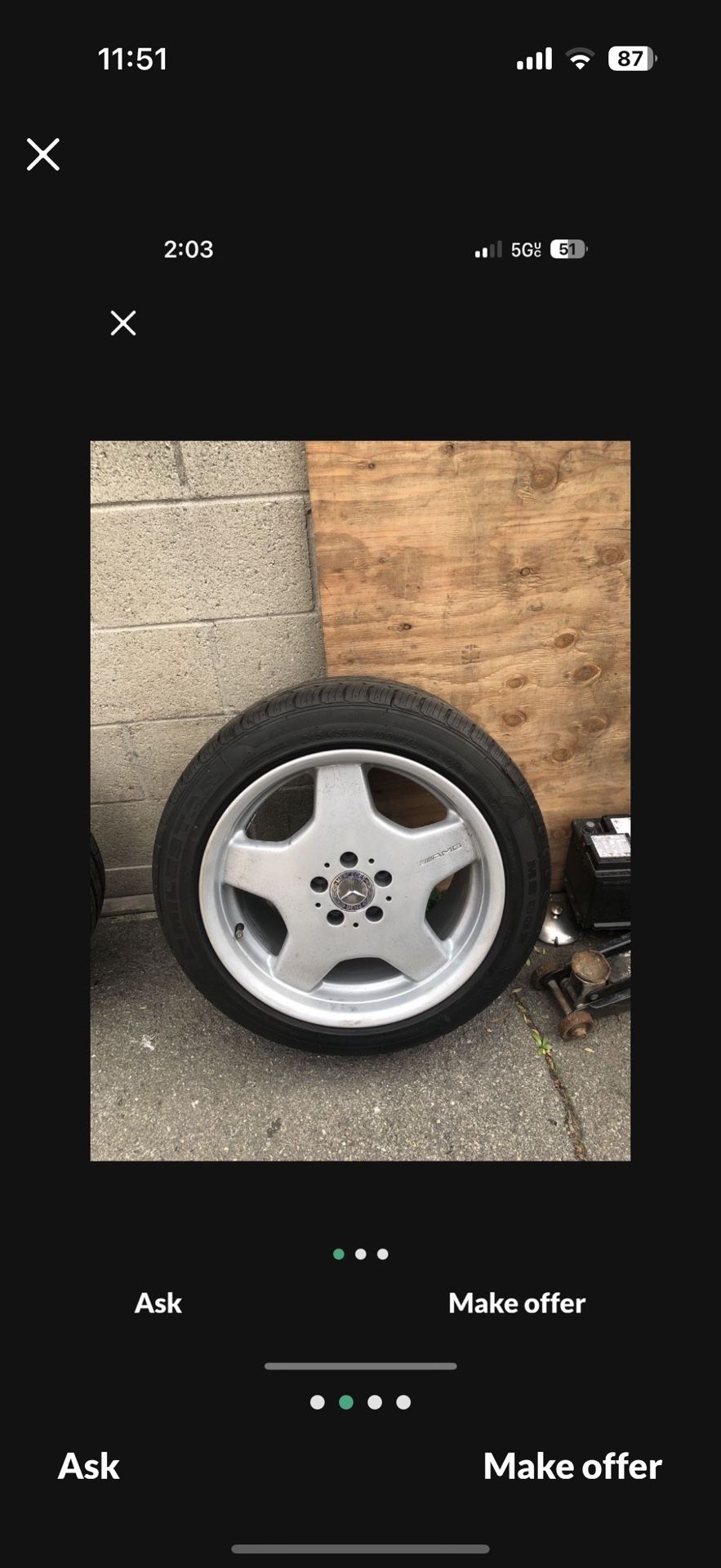 amg mono block 18 inch