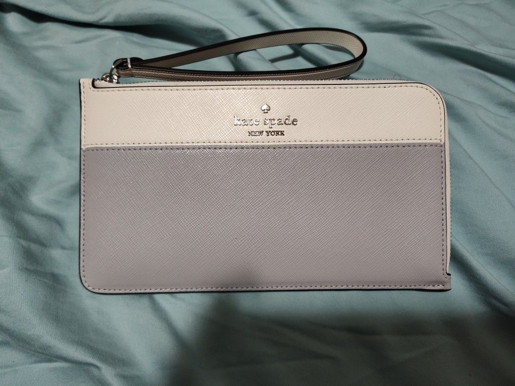 New Kate Spade Leather Clutch.