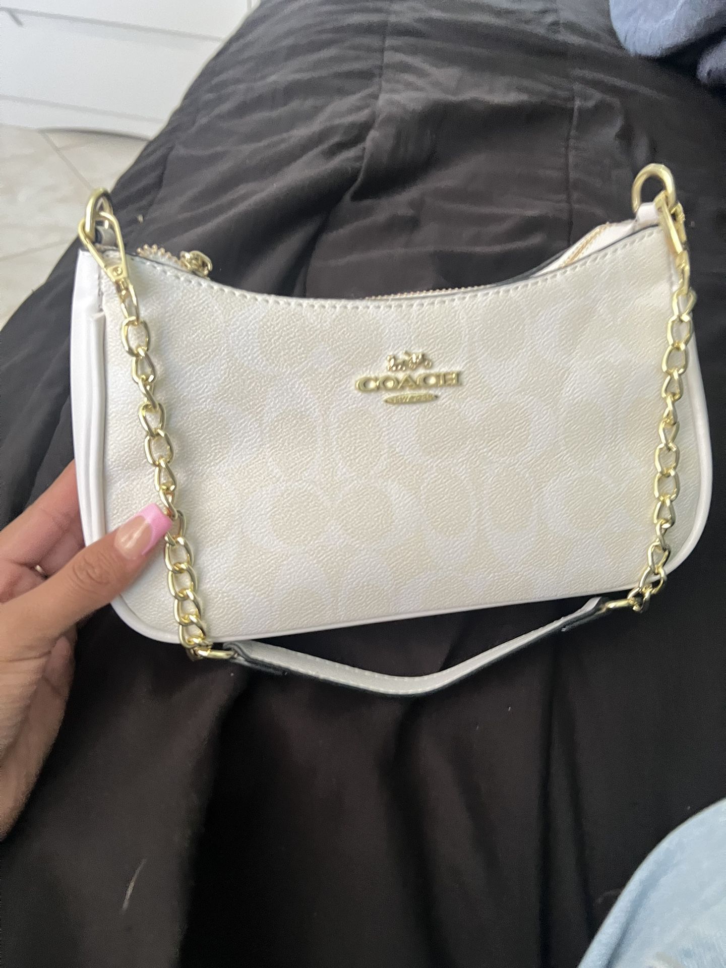 White Coach Bag