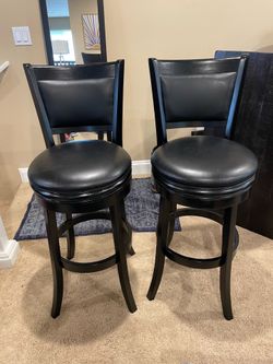Rotating bar stools (set of 2)