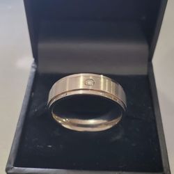 Men's Titanium Ring Size 10