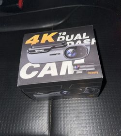 Focuway T5 4k Dashcam + Rear Camera