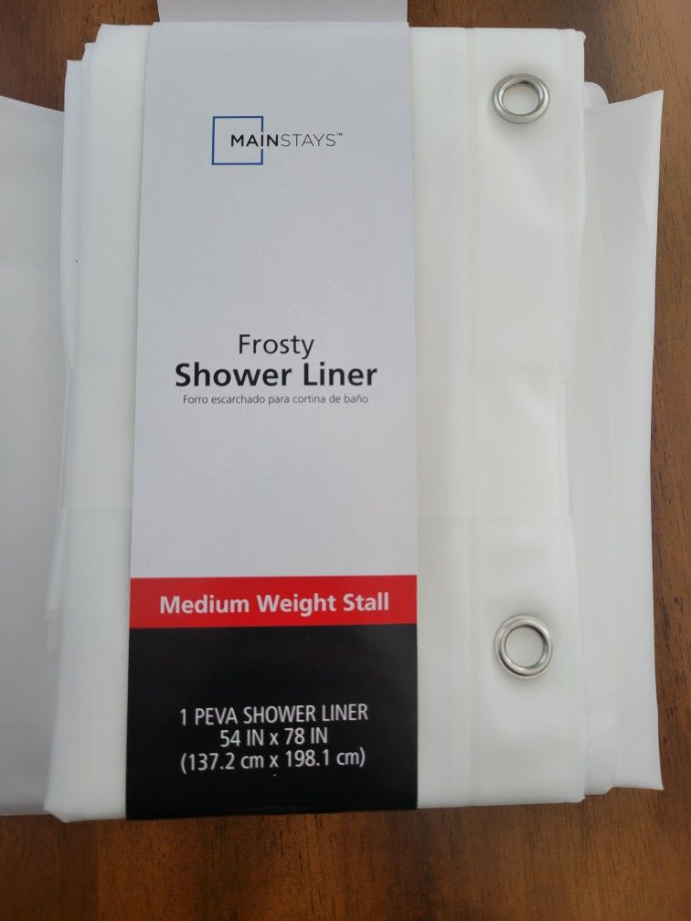 Two Free Shower Liners