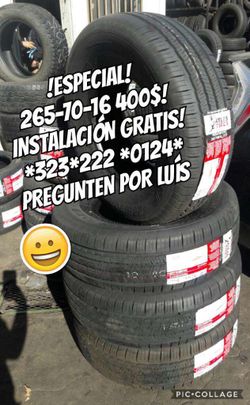 Tires/llantas