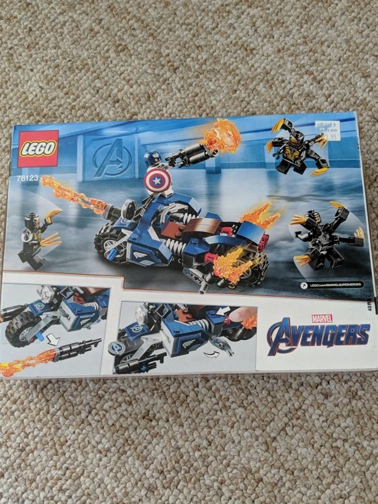 Lego Marvel Avengers Captain America 76123