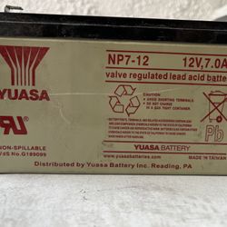 Yuasa PowerSonic Lead Acid Battery