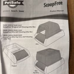 Pet safe cat litter box