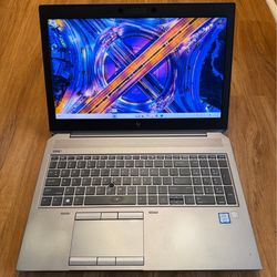 HP ZBook 15 G6 core i7 9th gen 32GB Ram 500GB SSD Windows 11 Pro 15.6” UHD Screen Laptop with charger in Excellent Working condition!!!!  Specificatio