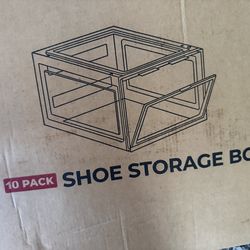 Shoes storage boxes