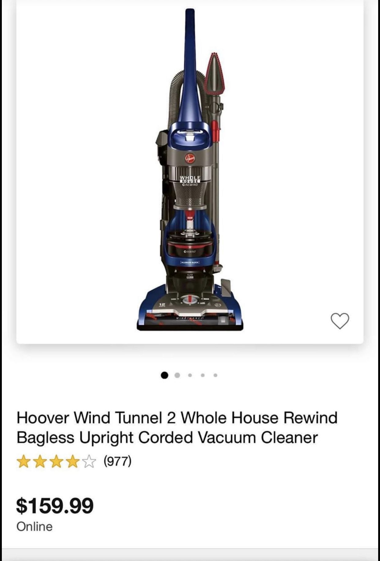 Hoover vacuum