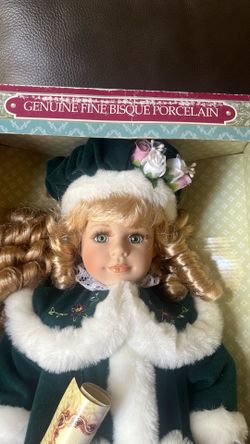 The most beautiful Genuine fine Bisque porcelain doll