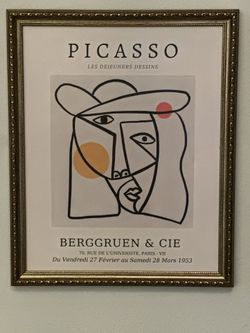 Framed Print Art 18” width 22” Height 