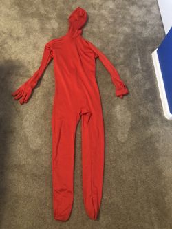 Size 6-8 red man costume