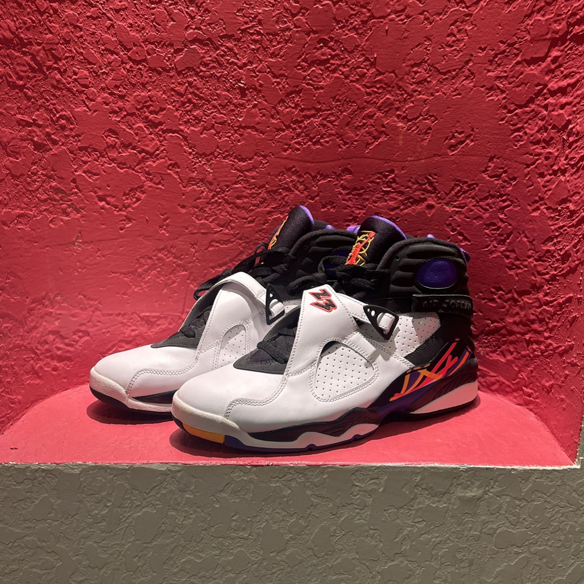Jordan Retro 8 Three Peat Size: 10M