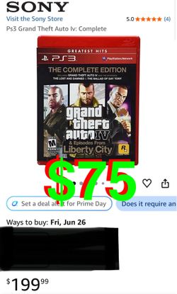 Ps3 Grand Theft Auto Iv: Complete