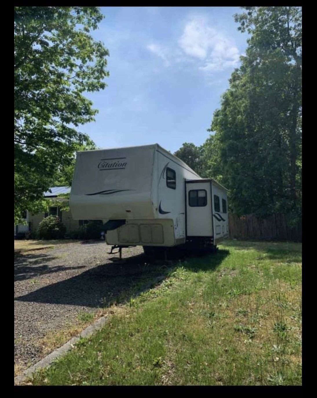 Rv trailer citation 2001