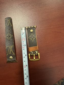 Authentic leather Louis Vuitton iPhone Apple Watch Band Only for Sale in  Queens, NY - OfferUp