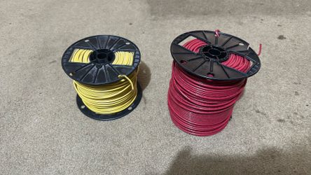 THHN #10 AWG Red #12 AWG Yellow