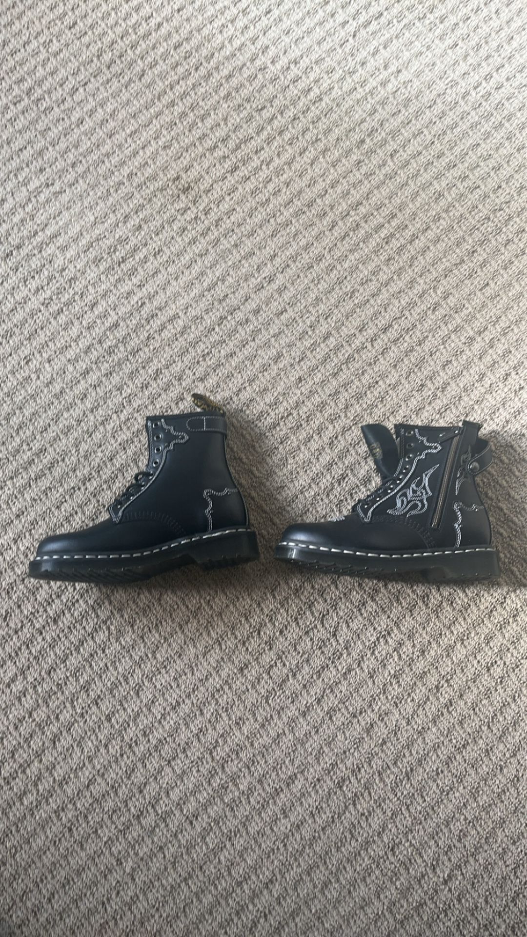 Men's Dr. Martens 1460 Gothic Americana Leather Lace Up Boots