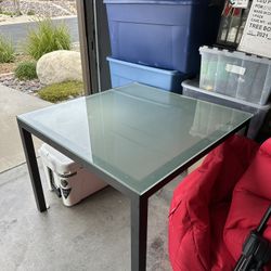 Glass Dining Table 
