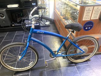 Evo 7 Speed Beach Cruiser Bike Bicycle