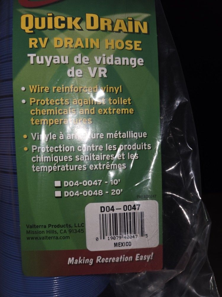 10ft RV Sewer Hose.