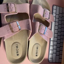 ONCAI | Baby Pink Sandals | Size 11
