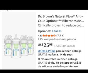 Originally $27 dr.browns natural flow
