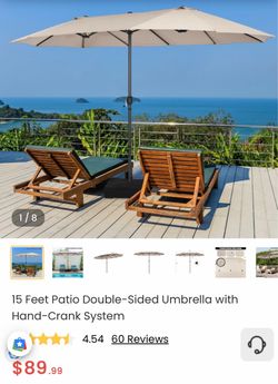 Patio Umbrella with base