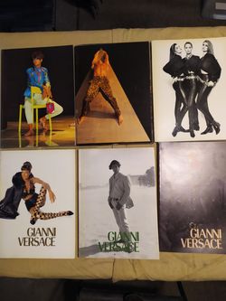 Vintage Gianni Versace Catalog Collection - 28 Catalogs + Bonus 1985 V&A Booklet