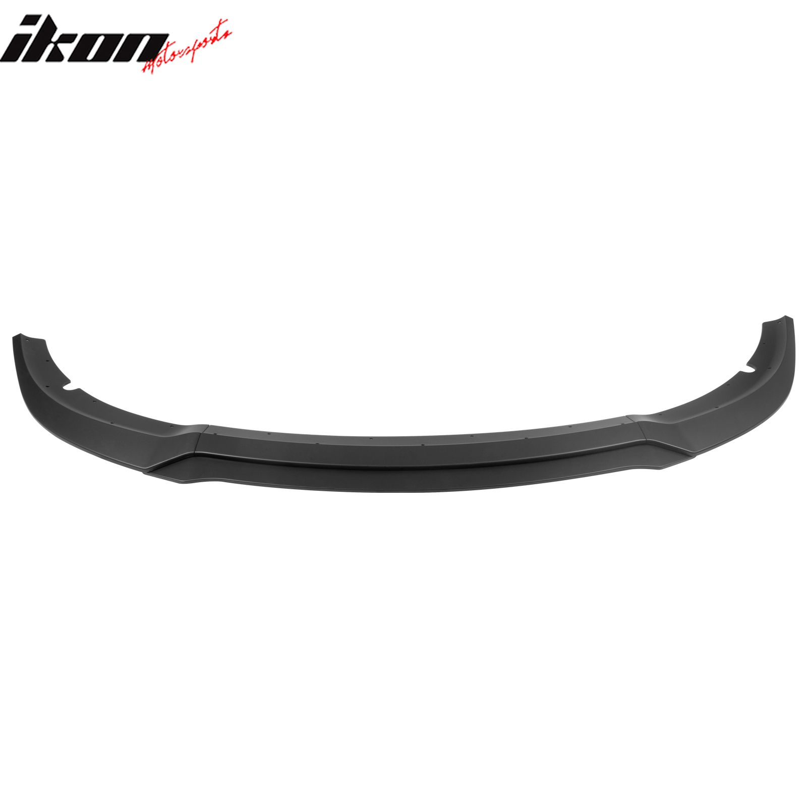 Fits 2015-2023 Dodge Charger SRT V7 C Style ABS Front Bumper Lip Matte Black 4PCS