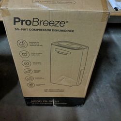 ProBreeze 50 pint Compressor Dehumidifier 