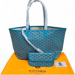 Timeless St. Louis Luxury Canvas Tote Bag - Elegant Monogram Medium Carry-All with Coordinating Interior Pouch