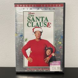 The Santa Clause DVD Special Edition Holo Cover Disney Tim Allen Christmas 1994