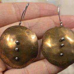 Copper Earrings 