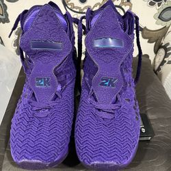 Purple 2K Basketball Shoe