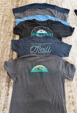 6 O’Neill shirts size small