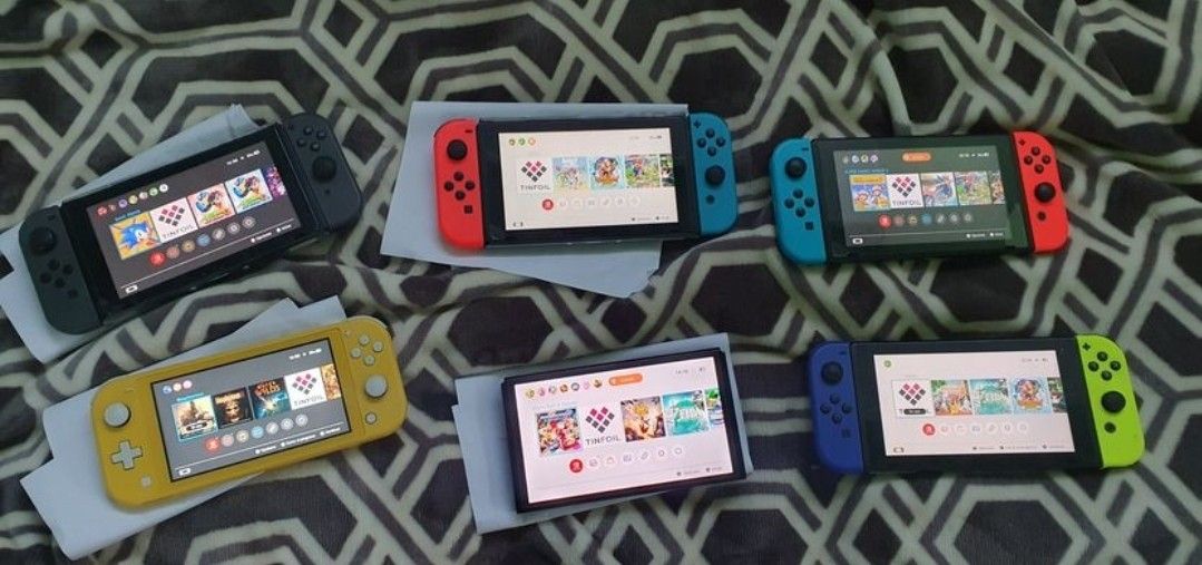 Nintendo Switch with Mod Chip And Free Shop