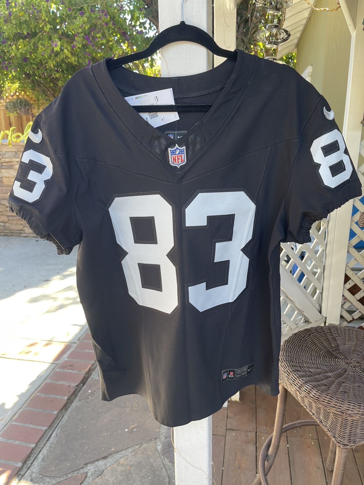 NIKE RAIDERS ELITE JERSEY LARGE NEW