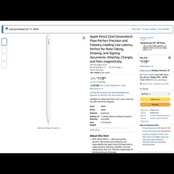 Apple Pencil (2nd Generation)