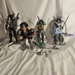 KISS PSYCHO CIRCUS FIGURINES 