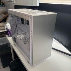 White Mid-Tower ATX PC Case