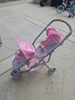 Double Doll Stroller